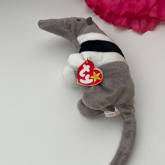 TY Beanie Babie Anteater "Ants" Birthdate November 7, 1997 - Picture 3 of 6